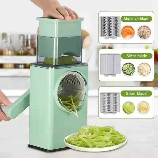 قطاعة خضروات يدوية متعددة الوظائف 4 في 1
