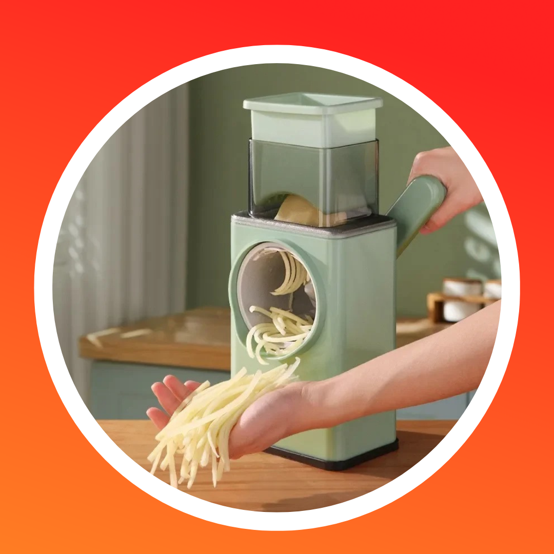 قطاعة خضروات يدوية متعددة الوظائف 4 في 1