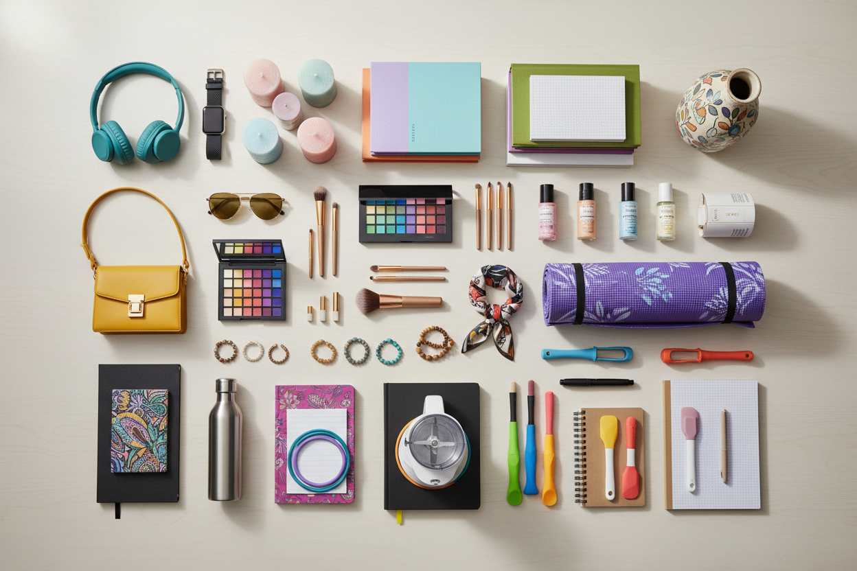 a lot of diverse products collections